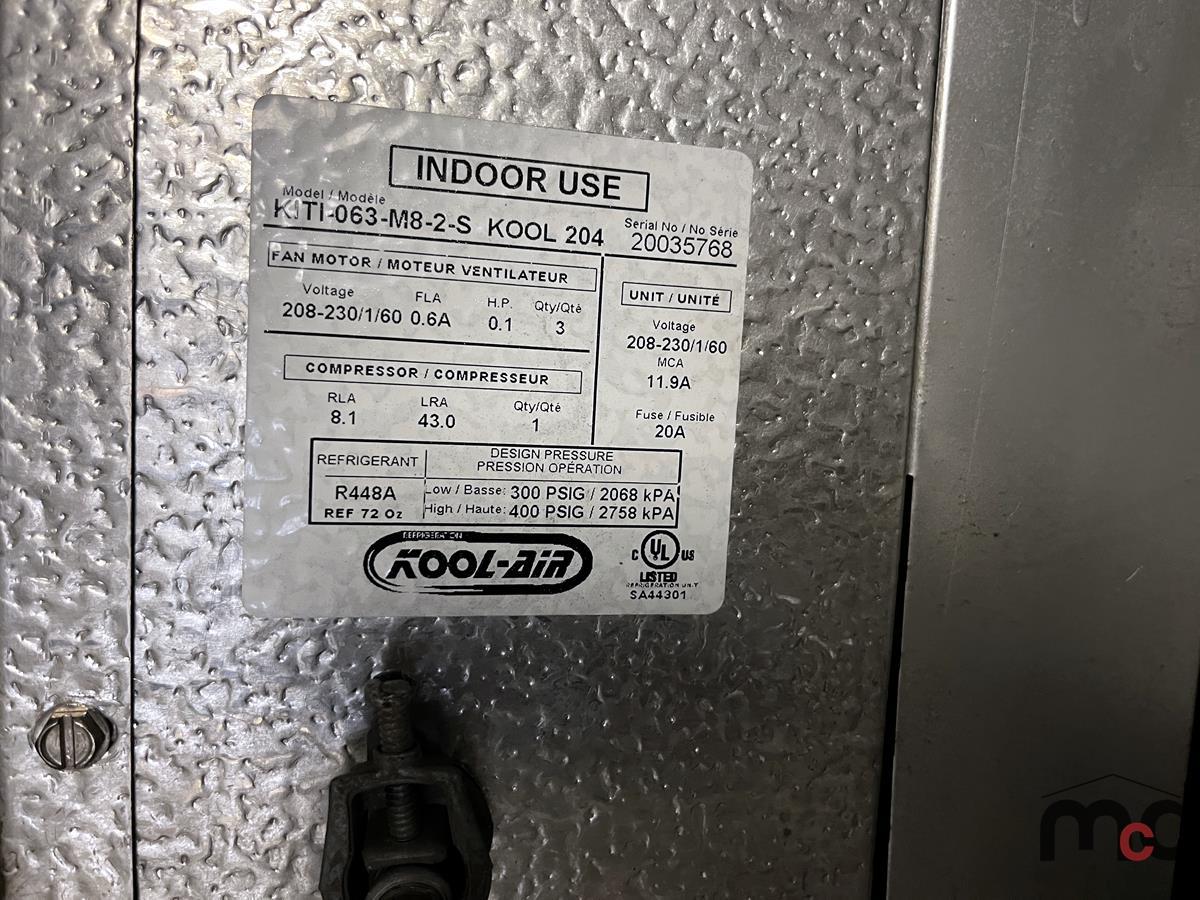 5'x10' Cool Master Walk In Cooler